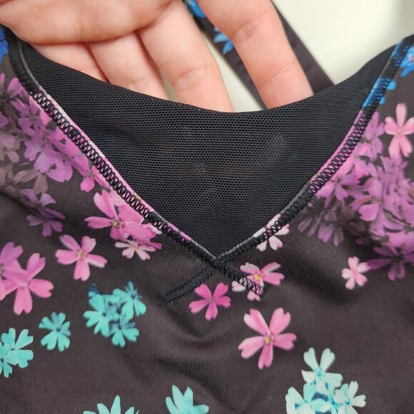 Lululemon In A Flash Sports Bra in Petal Pop Floral sz 10 - Picture 3 of 7